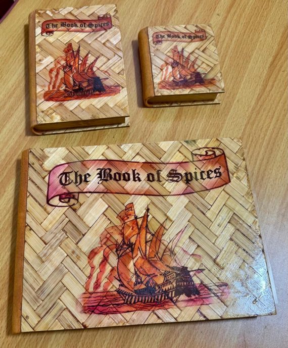 Handcrafted Bamboo Spice Box