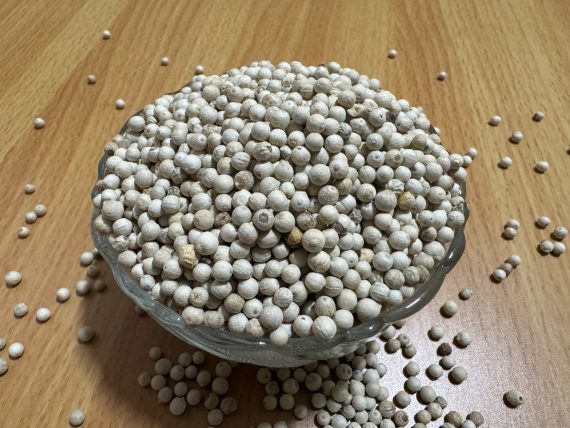 Organic White Pepper (Safed Mirch)
