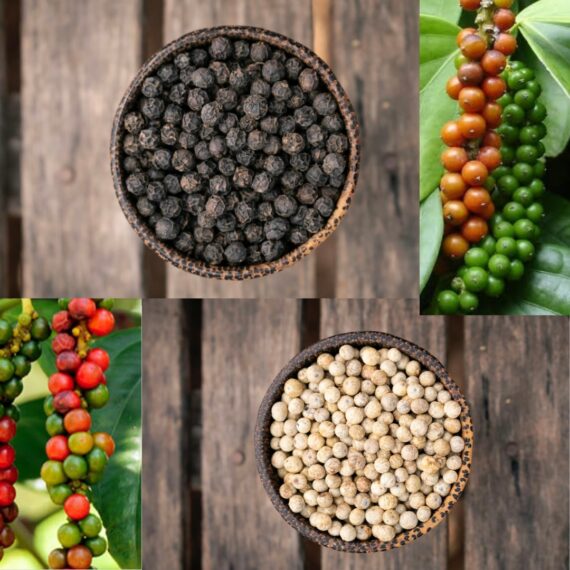 Wayanad Black & White Pepper Combo